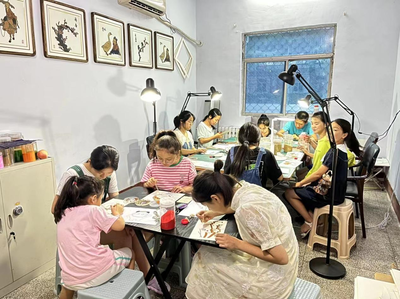 種在畫板上的糧食 金谷小鎮“五谷畫”繪就鄉村文藝新風景
